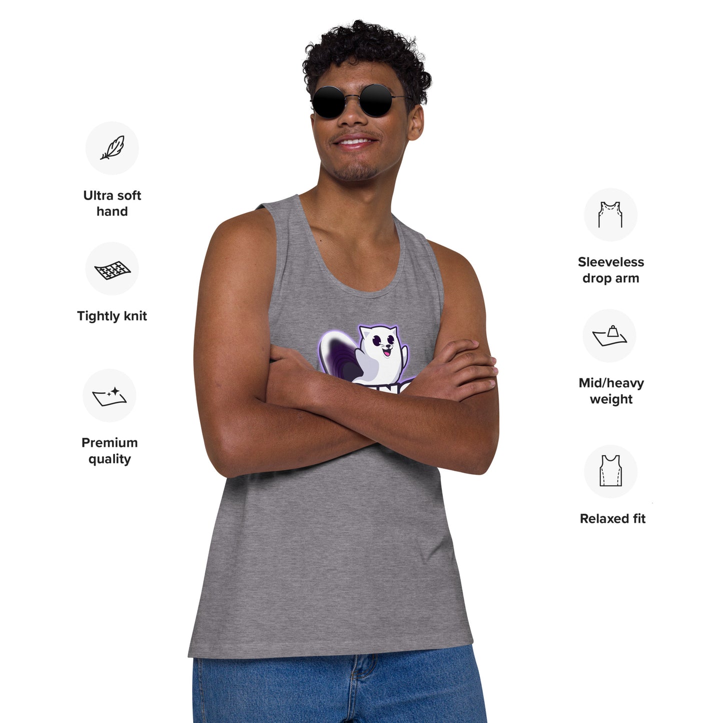 Going Ghost premium tank top