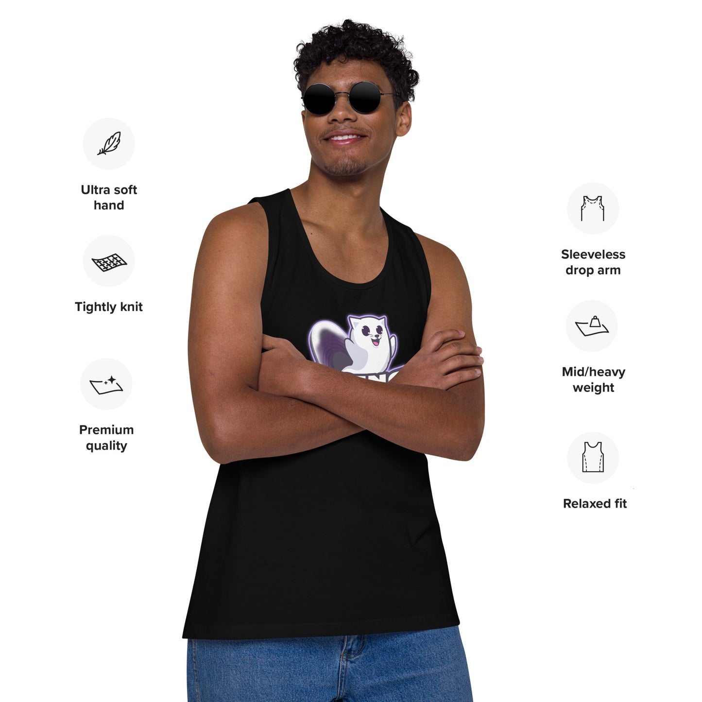 Going Ghost premium tank top