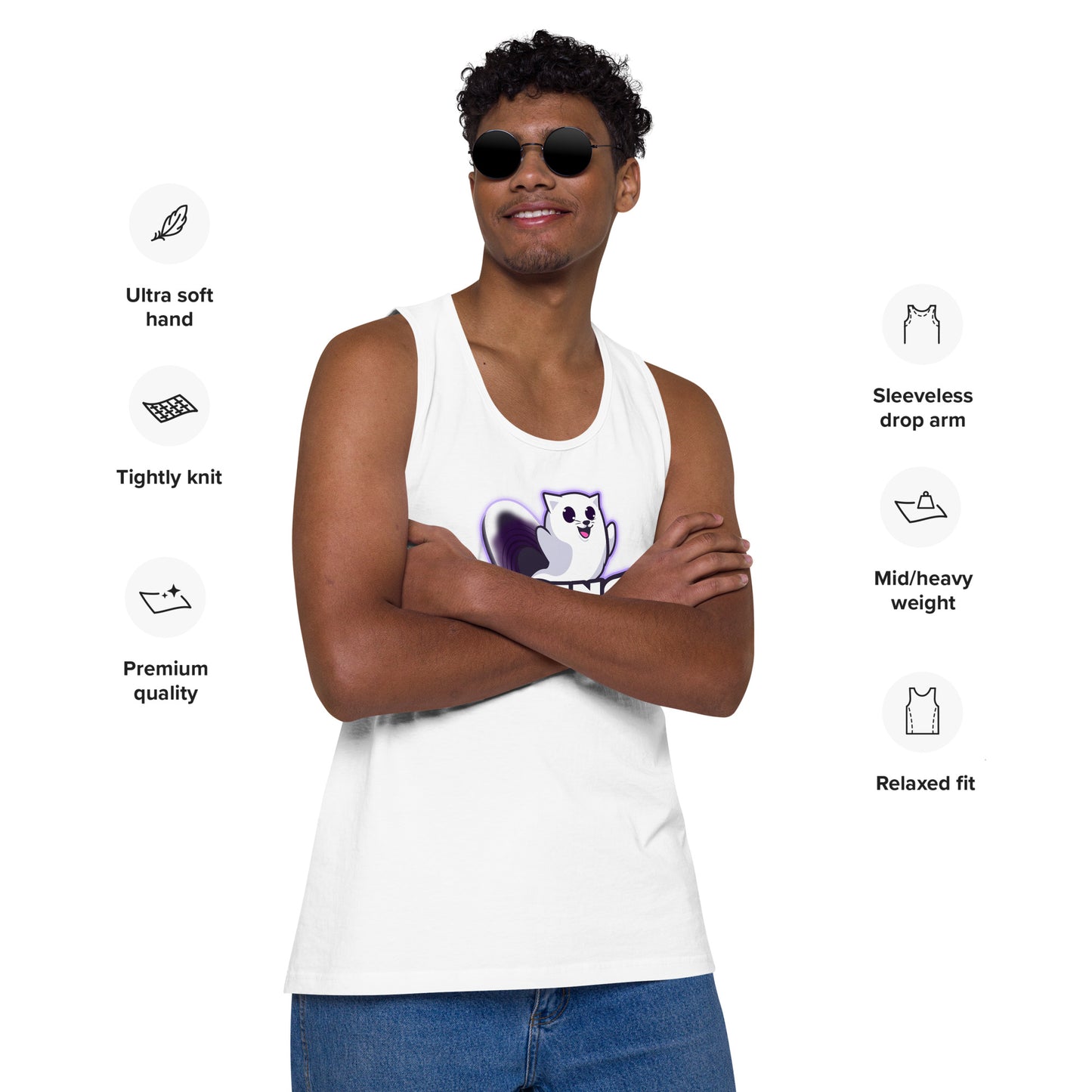Going Ghost premium tank top